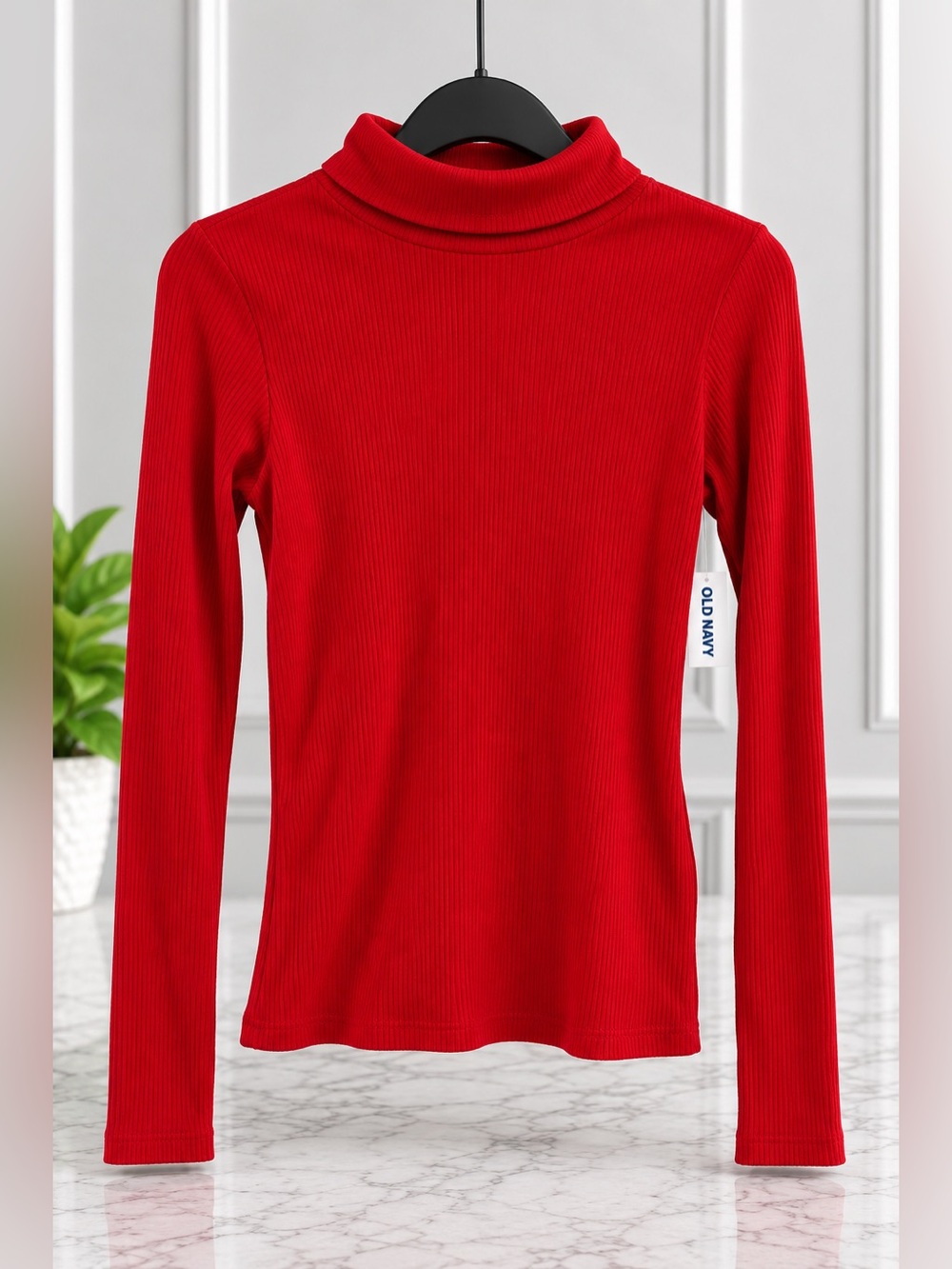 Rib Knit Old Navy Women’s Medium-Tall Turtleneck